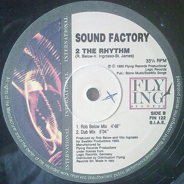 SoundFactory - 2 The Rhythm | Flying International (FIN 122) - 2 SoundFactory - 2 The Rhythm | Flying International (FIN 122) - 2