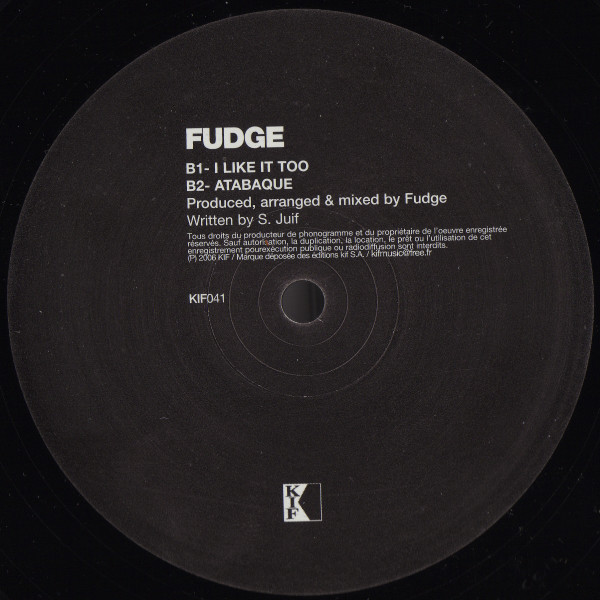 Fudge - Atabaque | Kif Recordings (KIF041) - 4 Fudge - Atabaque | Kif Recordings (KIF041) - 4