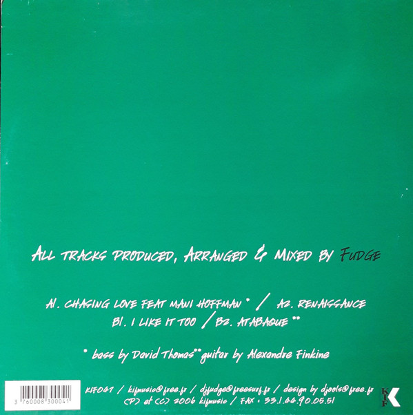 Fudge - Atabaque | Kif Recordings (KIF041) - 2 Fudge - Atabaque | Kif Recordings (KIF041) - 2