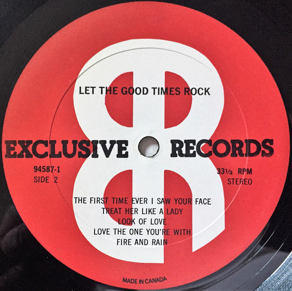 Unknown Artist - Let The Good Times Rock: 30 Super Sounds | Exclusive Records (94587) - 4 Unknown Artist - Let The Good Times Rock: 30 Super Sounds | Exclusive Records (94587) - 4