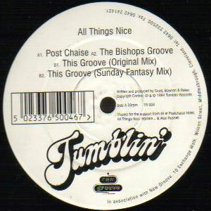 All Things Nice - Post Chaise | Tumblin' Records (TR 004)