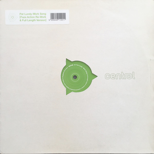 Pat Lundy - Work Song | Central Records (CEN 12001)