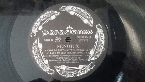 Señor X - Fade To Grey | Paradance (74321 29641 1) - 3