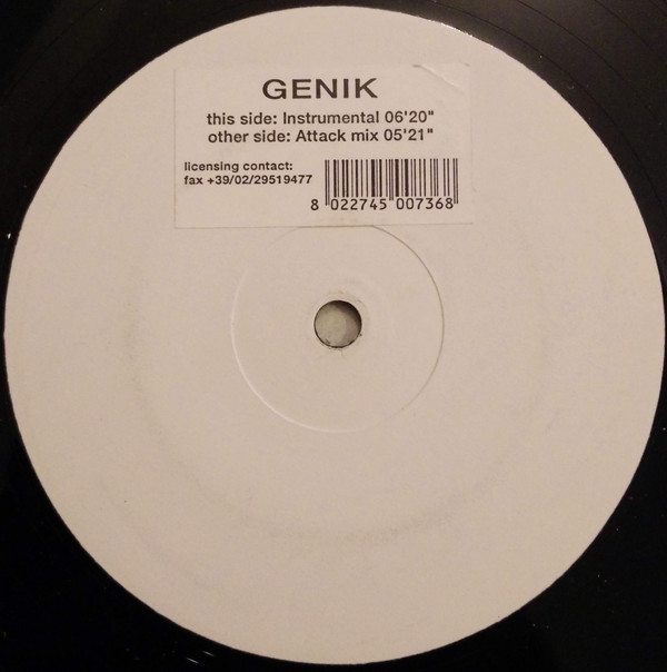 M - Genik | Do It Yourself Entertainment (DIY 17-00) - main