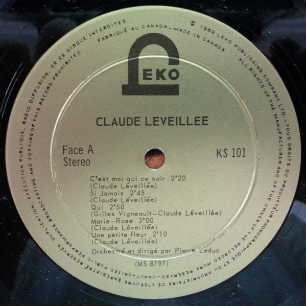 Claude Léveillée - Claude Léveillée | Leko (KS-101) - 3