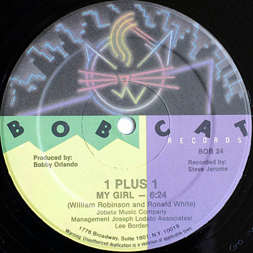 1 Plus 1 - My Girl | Bobcat Records (BOB 24) - main