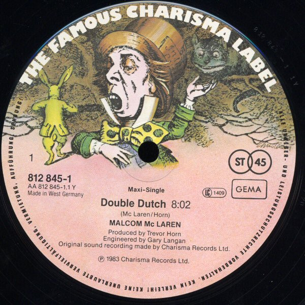 Malcolm McLaren - Double Dutch | Charisma (812 845-1) - 3 Malcolm McLaren - Double Dutch | Charisma (812 845-1) - 3