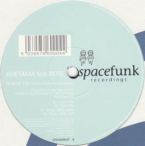 Khetama Feat. Rose - Stand Up | Spacefunk Recordings (SPANK004T) - main Khetama Feat. Rose - Stand Up | Spacefunk Recordings (SPANK004T) - main