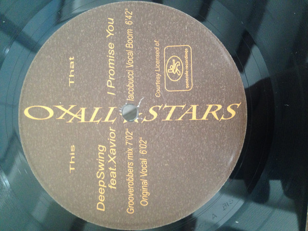 Deep Swing Feat. Xavior - I Promise You | Oxyd All Stars (OAS 2002)