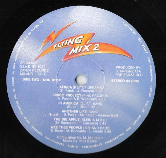 Various - Flying Mix 2 | Zanza Records (ZR 0304) - 4 Various - Flying Mix 2 | Zanza Records (ZR 0304) - 4