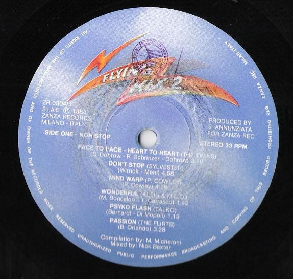 Various - Flying Mix 2 | Zanza Records (ZR 0304) - 3 Various - Flying Mix 2 | Zanza Records (ZR 0304) - 3