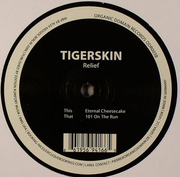 Tigerskin - Relief | Organic Domain Records (ODR003B) - main