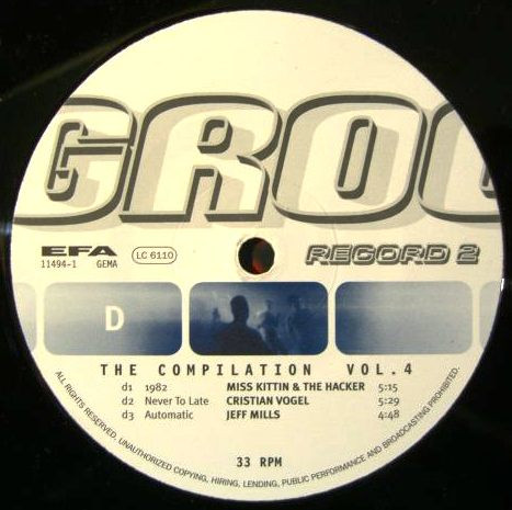 Various - Groove - The Compilation Volume 4 | Groove (EFA 11494-1) - 6 Various - Groove - The Compilation Volume 4 | Groove (EFA 11494-1) - 6