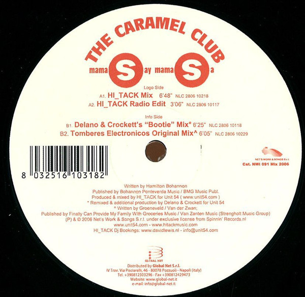 The Caramel Club - Mama Say Mama Sa | Net's Work International (NWI 091 Mix 2006) - main The Caramel Club - Mama Say Mama Sa | Net's Work International (NWI 091 Mix 2006) - main