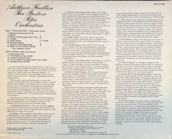  Nutcracker Suite / Peer Gynt Suite