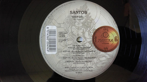 Santos - Keep On... | Mantra Vibes (MTR 2049) - 2