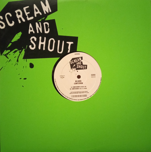 Klaas - Confession | Scream And Shout Recordings (SCREAM006) - 3
