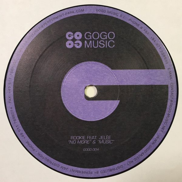 Rookie Feat. Jelée - No More & Music | Gogo Music (GOGO 004) - 3 Rookie Feat. Jelée - No More & Music | Gogo Music (GOGO 004) - 3