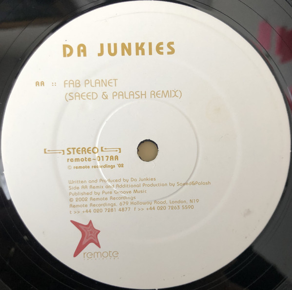 Da Junkies - Fab Planet | Remote Recordings (REMOTE 017) - 4