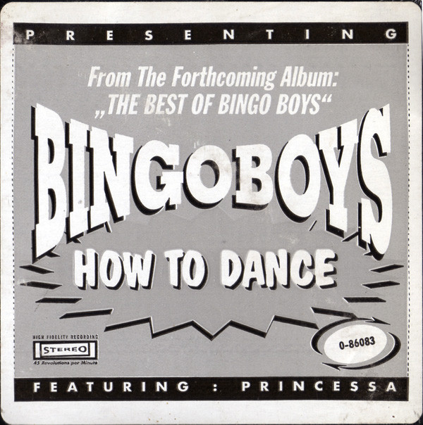 Bingoboys Featuring Princessa - How To Dance | Atlantic (0-86083) - 3