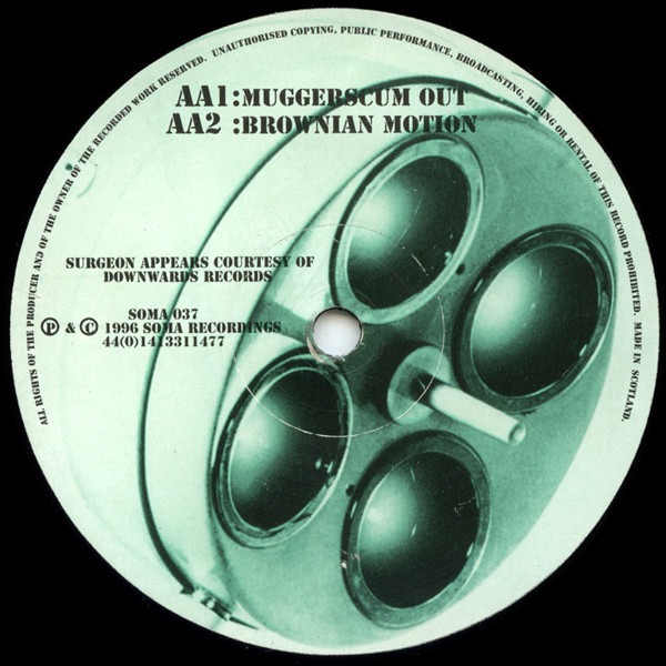 Surgeon - Muggerscum Out | Soma Quality Recordings (SOMA 037) - 2