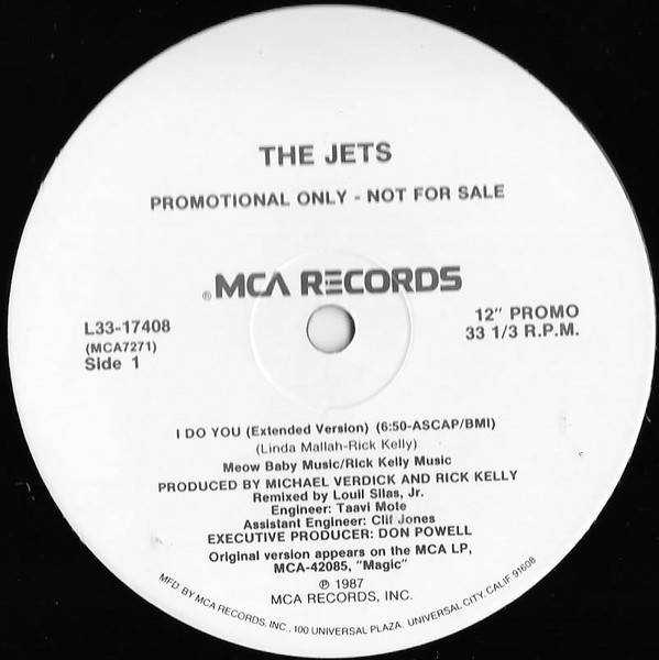 The Jets - I Do You | MCA Records (L33-17408) - main The Jets - I Do You | MCA Records (L33-17408) - main