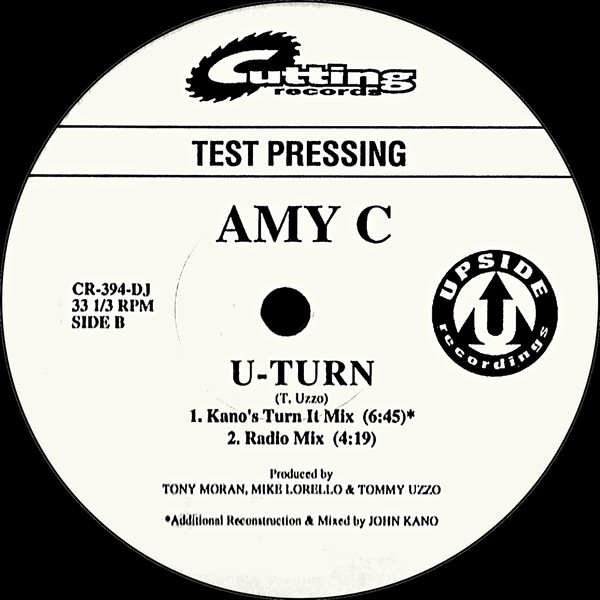 Amy C - U-Turn | Cutting Records (CR-394-DJ) - 2