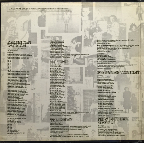 The Guess Who - American Woman | RCA Victor (LSP-4266) - 2 The Guess Who - American Woman | RCA Victor (LSP-4266) - 2