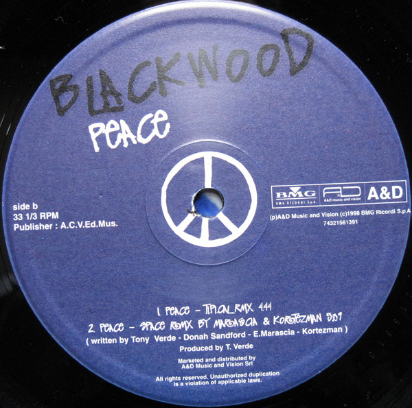 Blackwood - Peace | A & D (74321561391) - 4