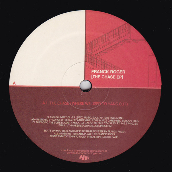Franck Roger - The Chase EP | Seasons Limited (SL-29) - main Franck Roger - The Chase EP | Seasons Limited (SL-29) - main