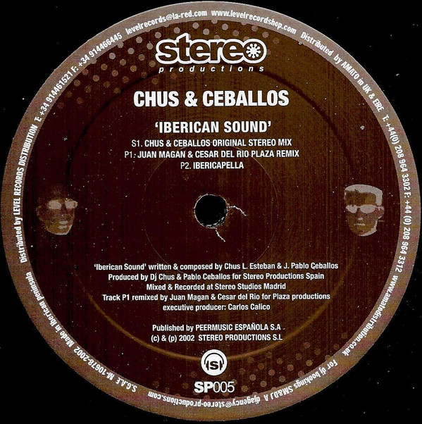 Chus & Ceballos - Iberican Sound | Stereo Productions (SP005)