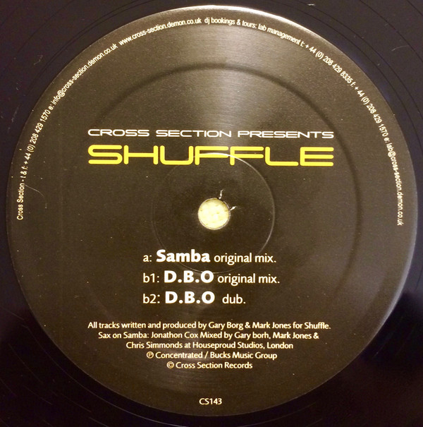 Shuffle - Samba | Cross Section Records (CS143)