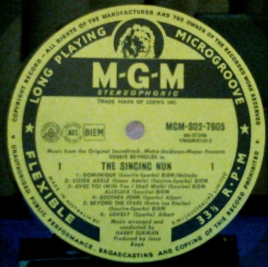 The Singing Nun (Music From The Original Soundtrack)