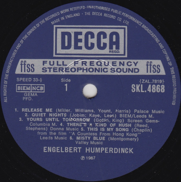 Twelve Great Songs Plus "Release Me"