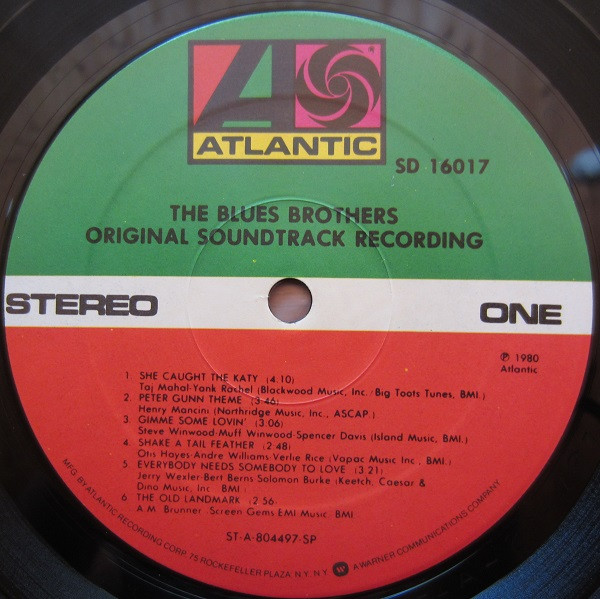 The Blues Brothers Original Soundtrack Recording
