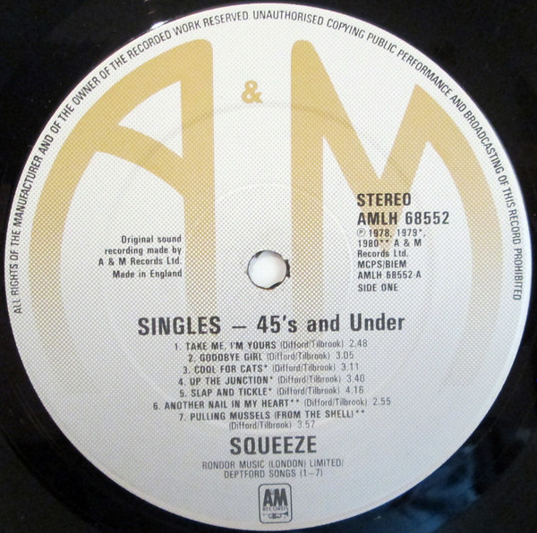 Singles - 45's And Under