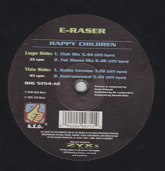 E-Raser - Happy Children | B.I.G. (BIG 5154-12)