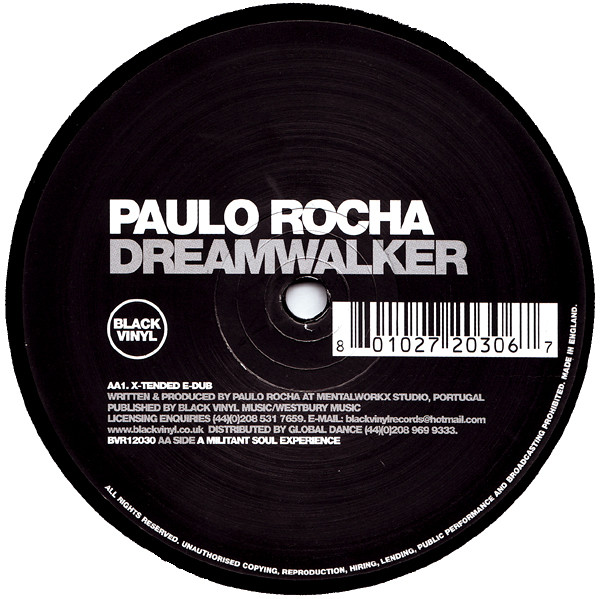 Paulo Rocha - Dreamwalker | Black Vinyl Records (BVR 12030) - 4