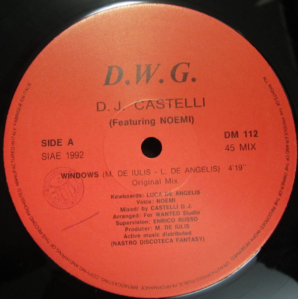 DJ Castelli - Windows | D.W.G. (DM 112) - main