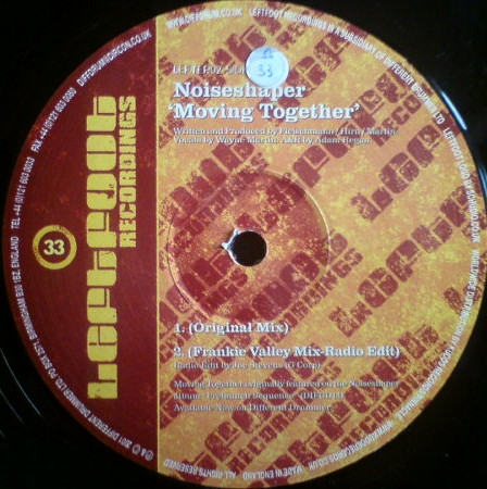 Noiseshaper - Moving Together EP | Leftfoot Recordings (LEFTEP02) - main Noiseshaper - Moving Together EP | Leftfoot Recordings (LEFTEP02) - main