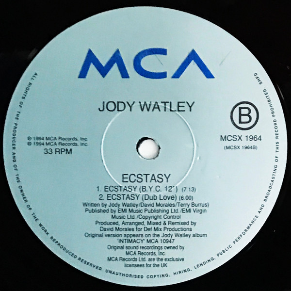 Jody Watley - When A Man Loves A Woman / Ecstasy | MCA Records (MCSX 1964) - 4 Jody Watley - When A Man Loves A Woman / Ecstasy | MCA Records (MCSX 1964) - 4
