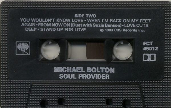 Michael Bolton - Soul Provider | Columbia (FCT 45012) - 4 Michael Bolton - Soul Provider | Columbia (FCT 45012) - 4