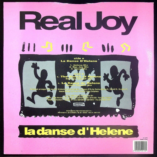 Real Joy - La Danse D'Hélène | X-Energy Records (X-12170)
