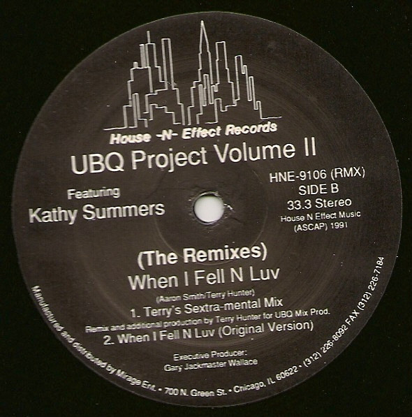 UBQ Project Featuring Kathy Summers - When I Fell N Luv (The Remixes) | House -N- Effect Records (HNE-9106 (RMX)) - 2 UBQ Project Featuring Kathy Summers - When I Fell N Luv (The Remixes) | House -N- Effect Records (HNE-9106 (RMX)) - 2