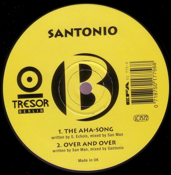 Santonio - Deep Cover EP | Tresor (TRESOR HOUSE 3) - 4