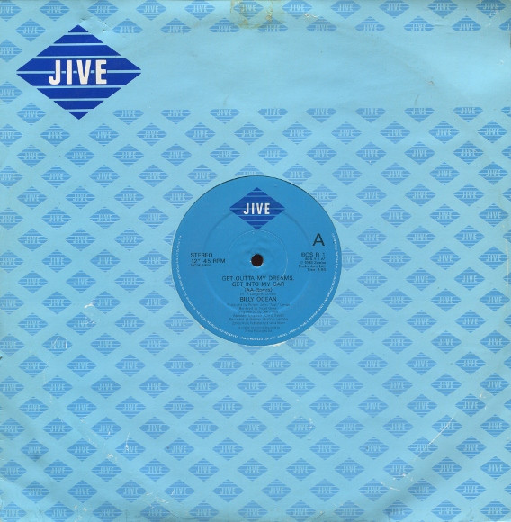 Billy Ocean - Get Outta My Dreams, Get Into My Car | Jive (BOS R 1) - 3 Billy Ocean - Get Outta My Dreams, Get Into My Car | Jive (BOS R 1) - 3