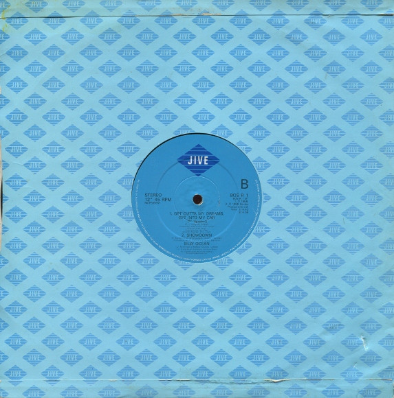 Billy Ocean - Get Outta My Dreams, Get Into My Car | Jive (BOS R 1) - 4 Billy Ocean - Get Outta My Dreams, Get Into My Car | Jive (BOS R 1) - 4