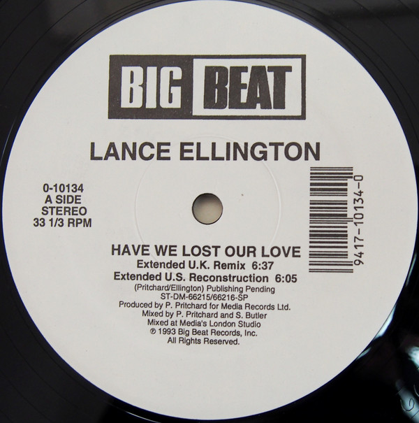 Lance Ellington - Have We Lost Our Love | Big Beat (0-10134)