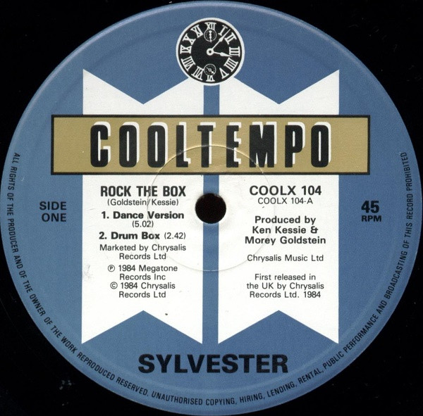 Sylvester - Rock The Box | Cooltempo (COOLX 104) - 3