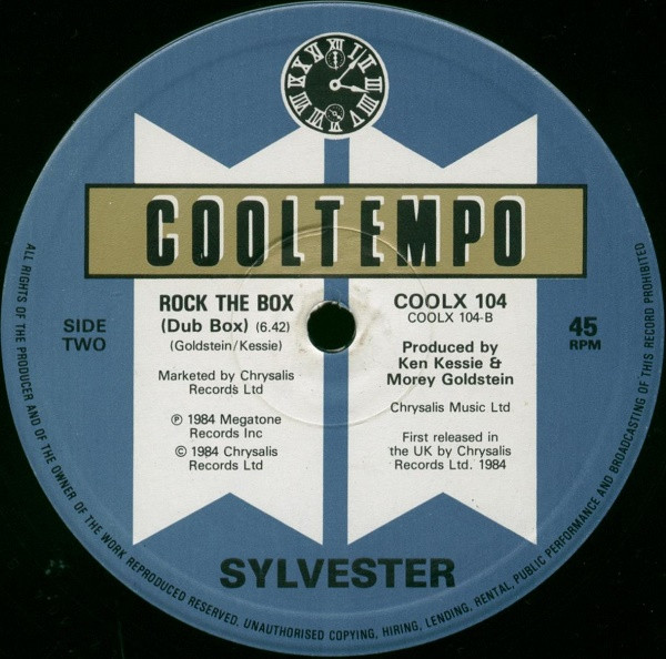 Sylvester - Rock The Box | Cooltempo (COOLX 104) - 4